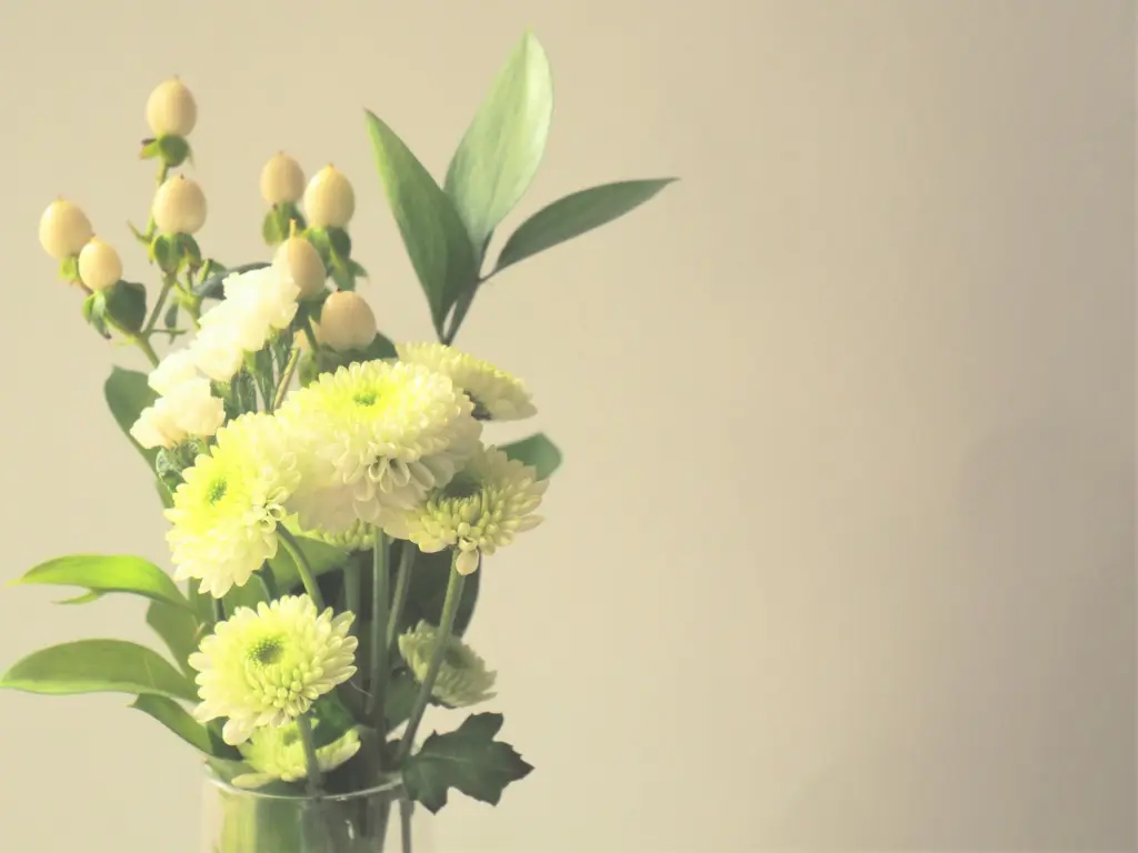 家族葬の供花のイメージ